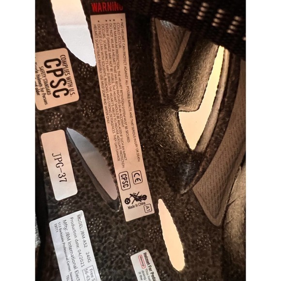 JBM Pedal Cyclists Helmet Blue Black Silver Size 56-63.5cm‎ - Picture 8 of 8